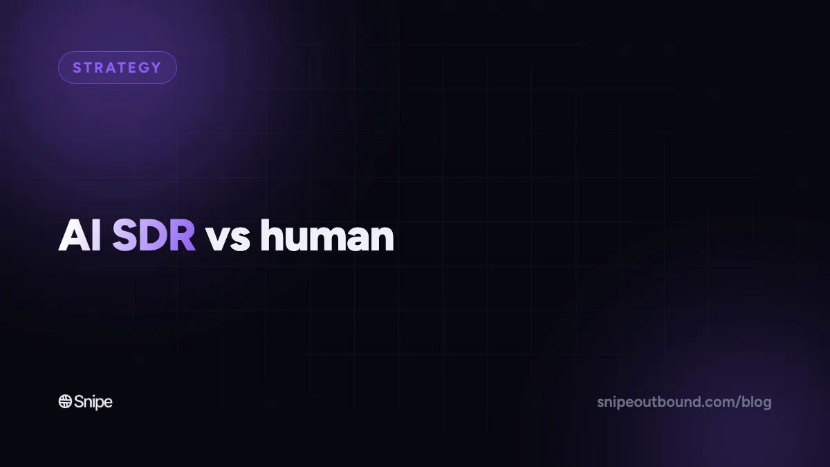 "Everything Sounds Like AI Slop": AI SDR vs Human SDR in 2026