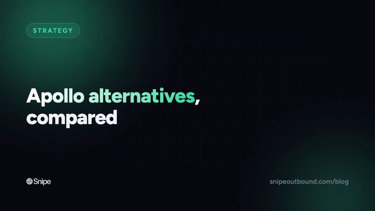 Apollo Alternatives in 2026: 7 Options for B2B Data and Outreach