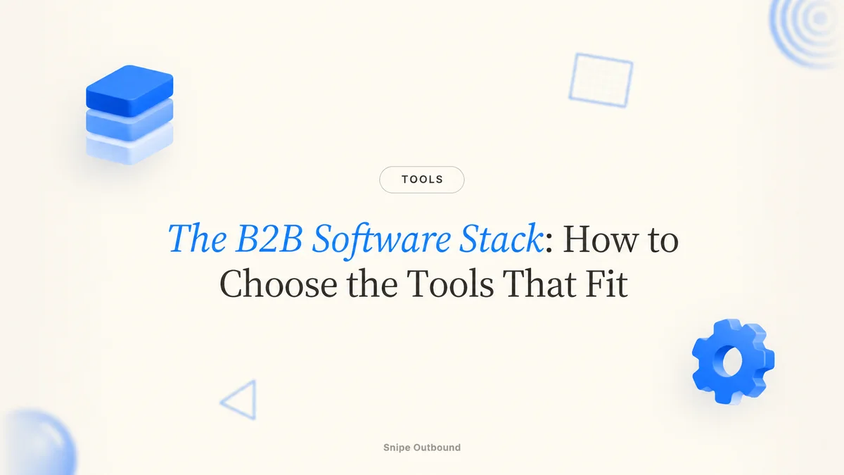 Connected B2B software tools for data, outreach, meetings, documents, and revenue analytics