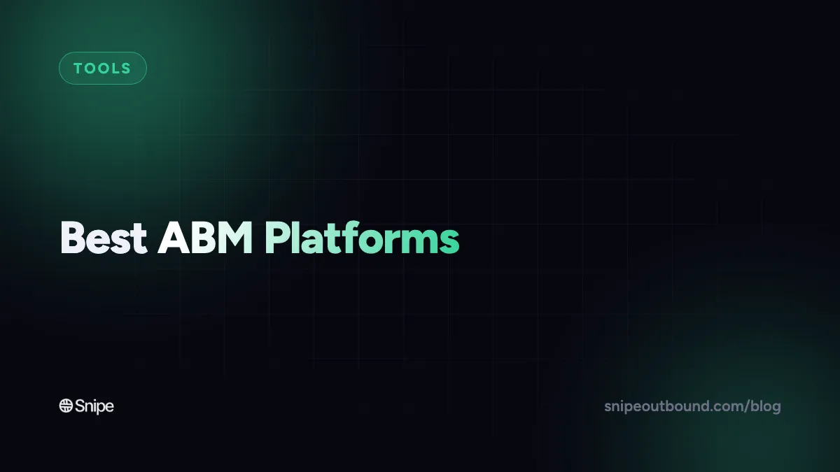 The 6 Best ABM Platforms in 2026 (Operator-Tested Shortlist)
