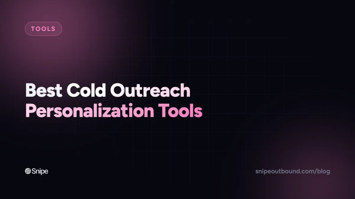 The 6 Best Cold Outreach Personalization Tools in 2026 (Operator-Tested Shortlist)