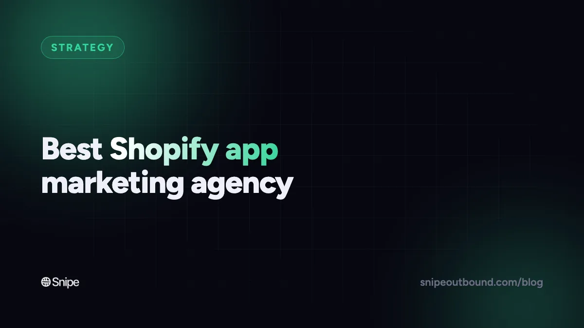 Best Marketing Agency for Shopify Apps in 2026: 6 Types Compared
