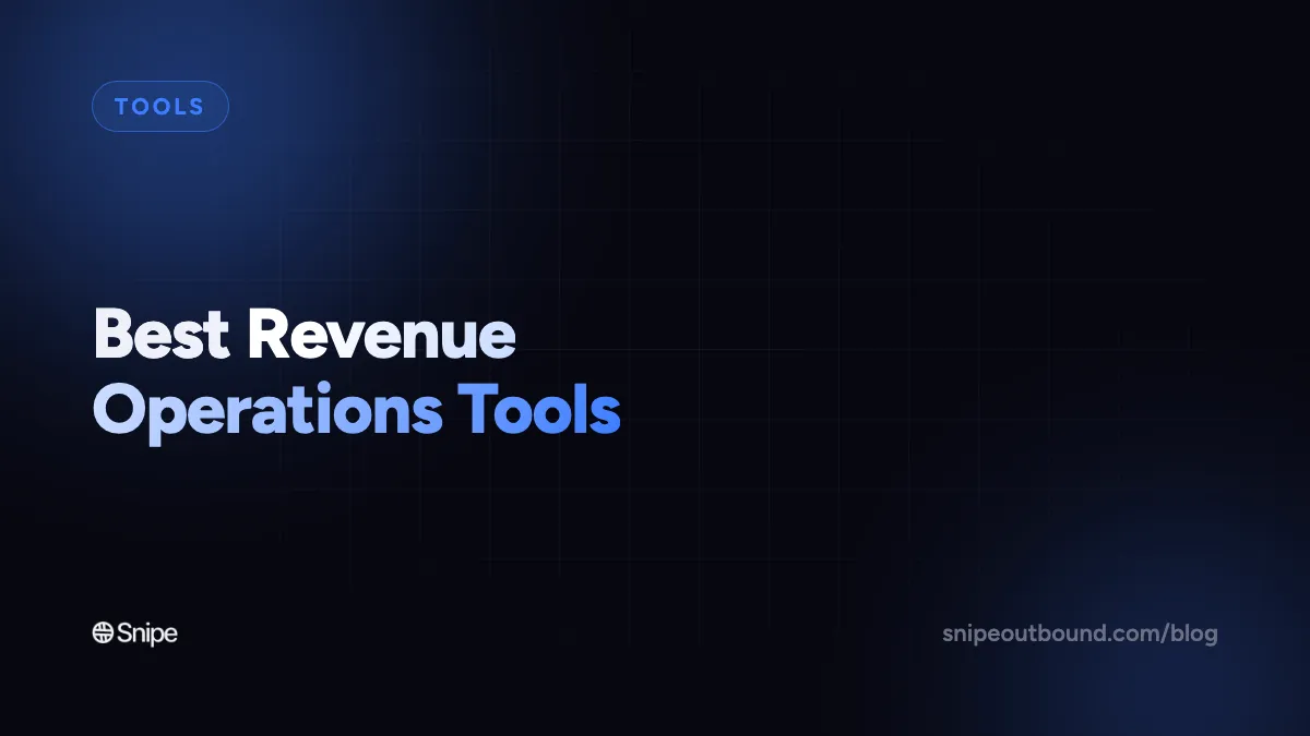 The 6 Best Revenue Operations Tools in 2026 (Operator-Tested Shortlist)