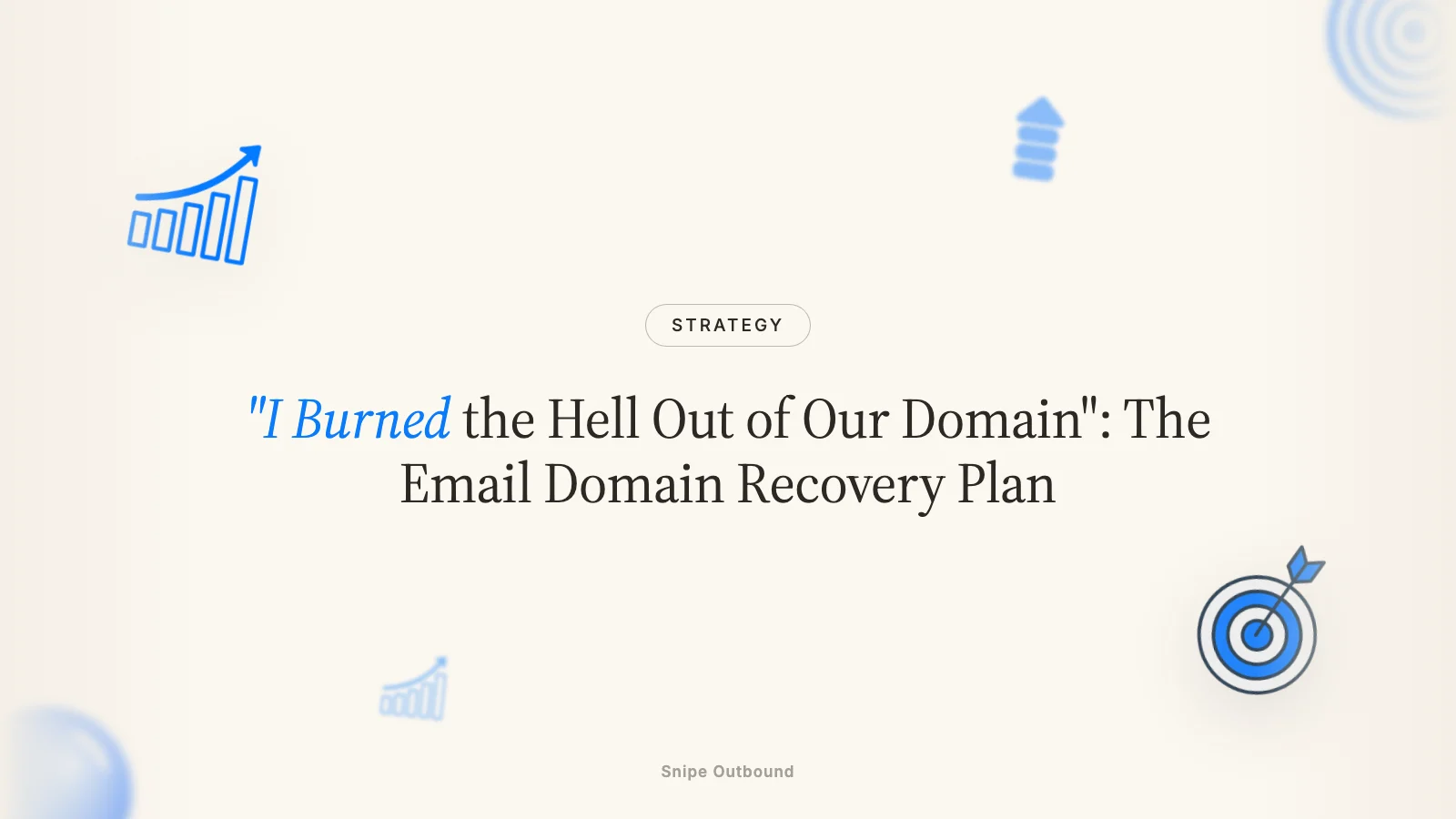 "I Burned the Hell Out of Our Domain": The Email Domain Recovery Plan