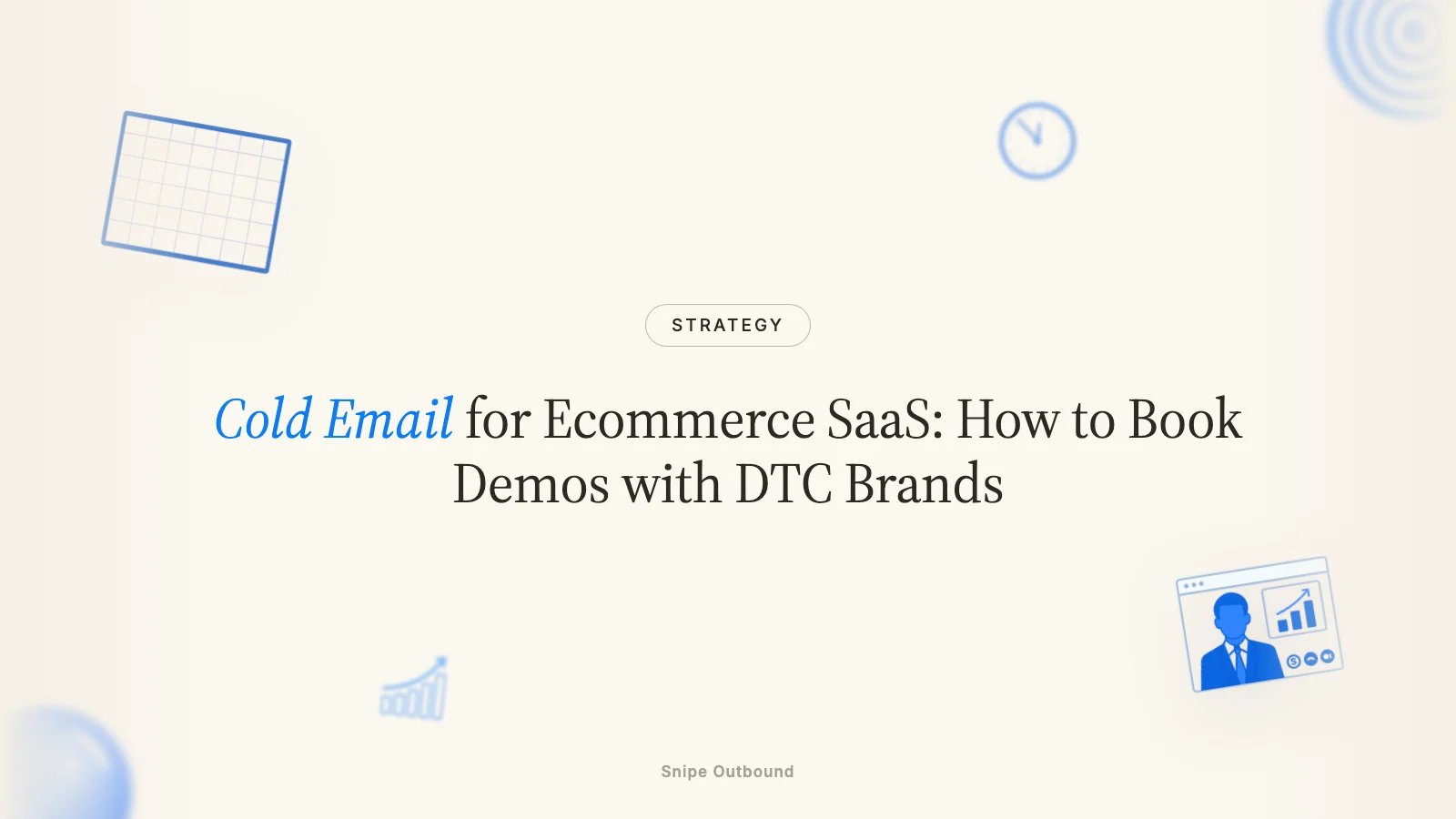 Cold Email for Ecommerce SaaS: How to Book Demos with DTC Brands