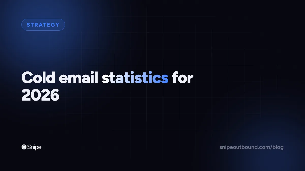 Cold Email Statistics for 2026: The Numbers That Actually Matter