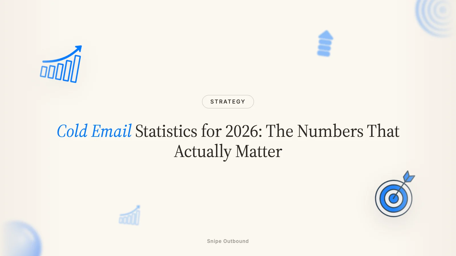 Cold Email Statistics for 2026: The Numbers That Actually Matter