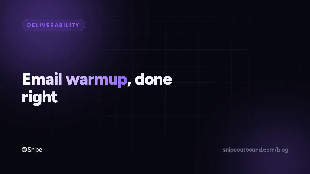 Email Warmup in 2026: How It Works, How Long It Takes, What to Skip