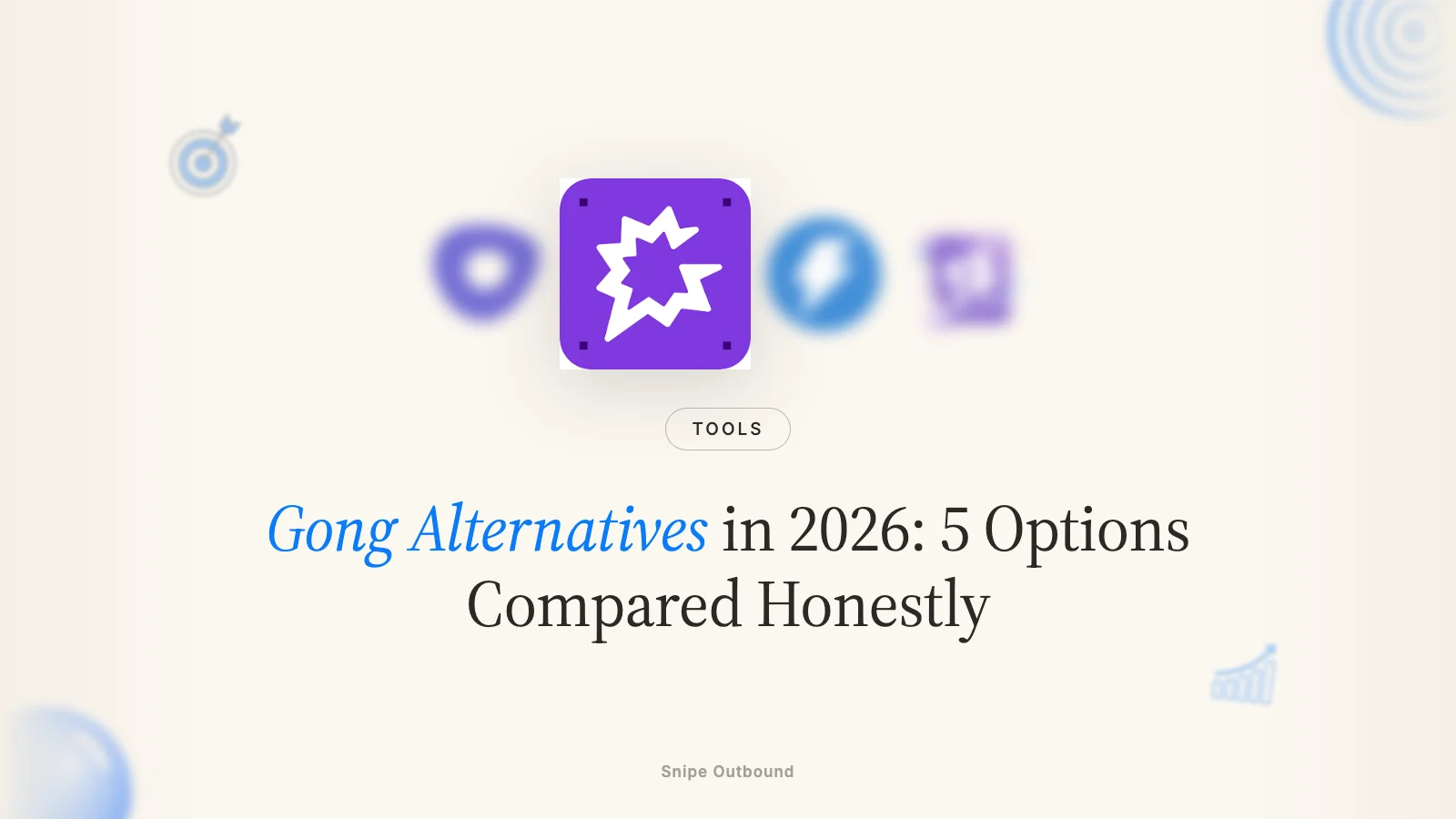 Gong Alternatives in 2026: 5 Options Compared Honestly