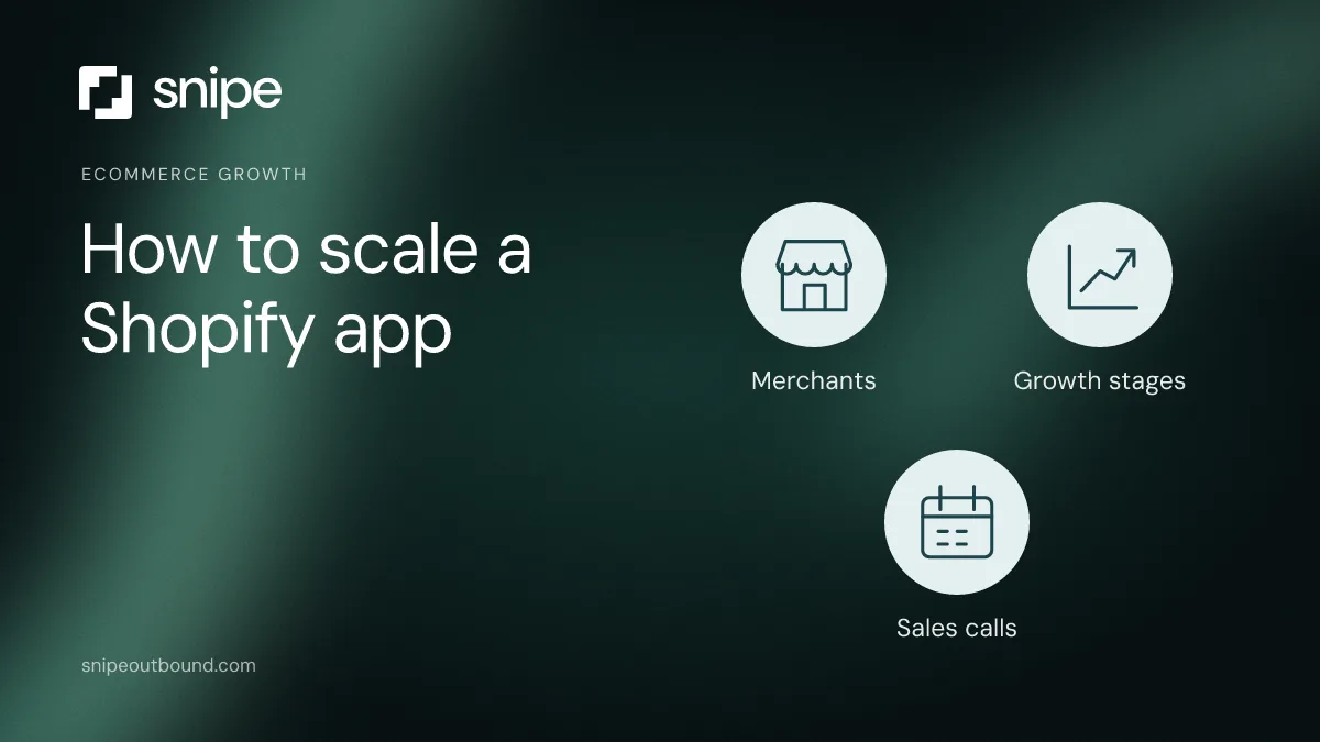 How to Scale a Shopify App: A Stage-by-Stage Growth Plan — Snipe guide