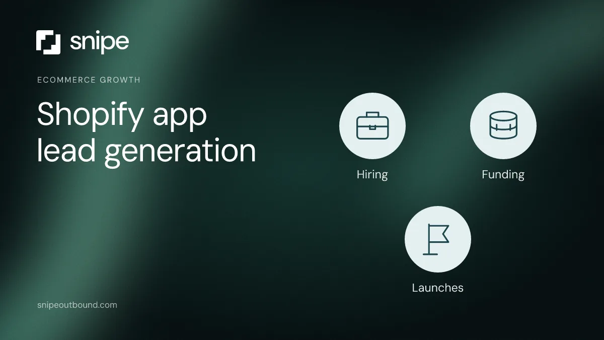 Best Shopify app lead generation agency: choose the right fit. — Snipe guide