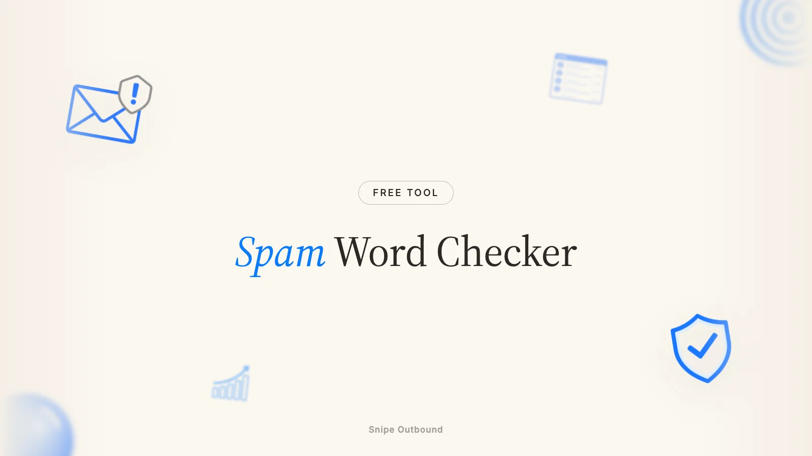 Cold Email Spam Word Checker